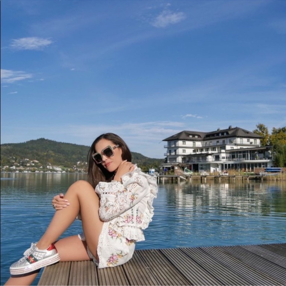 Zimmermann Allia Embroidered Floral Outfit